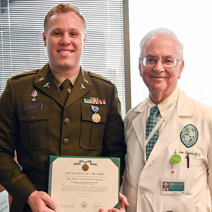 Lt. Griffith Perry Tulane Medical Student